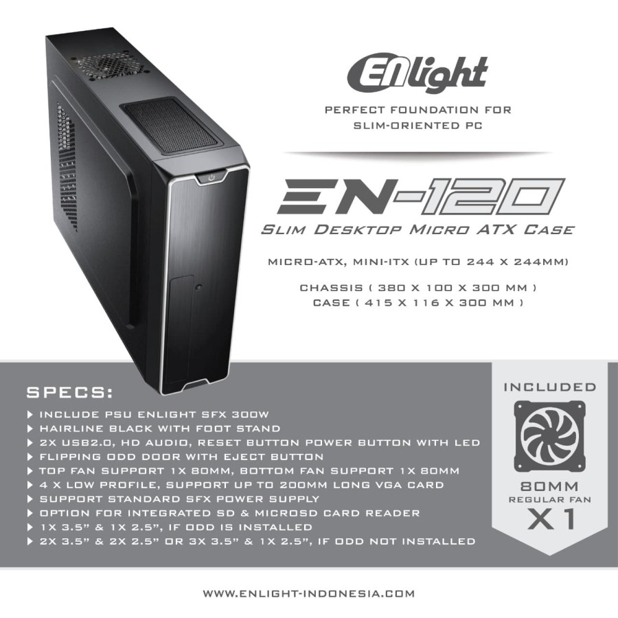 CASING ENLIGHT EN 120 + 300